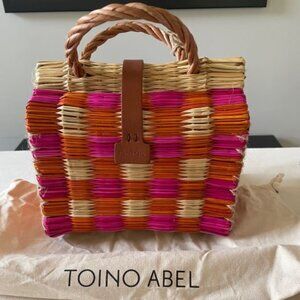 Toino Abel Justine Handmade Straw Handbag